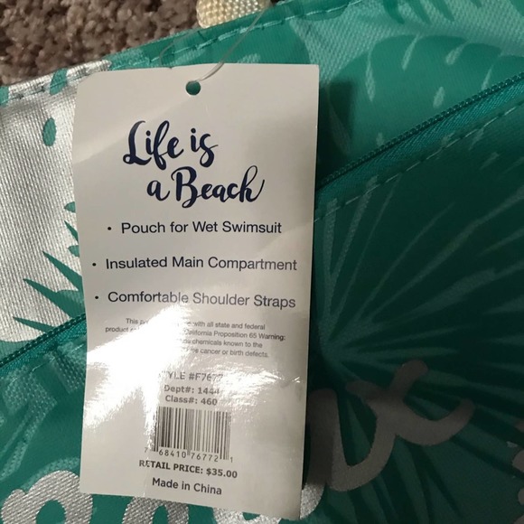 Life’s a beach tote set - Picture 3 of 4